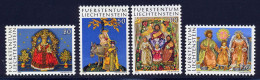 Liechtenstein 1976 Yvert 603 / 606 ** TB Coin De Feuille - Unused Stamps