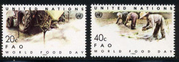 NU (New York) 1984 Yvert 410 / 411 ** TB - Ungebraucht