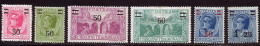 Monaco 1926 Yvert 104 / 109 * TB Charniere(s) - Unused Stamps