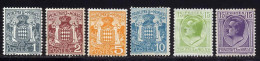 Monaco 1924 Yvert 73 - 74 - 75 / 77 * TB Charniere(s) - Nuevos