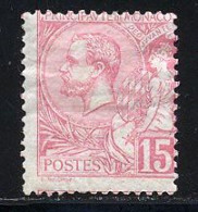 Monaco 1891 Yvert 15 * B Charniere(s) - Unused Stamps