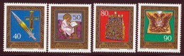 Liechtenstein 1977 Yvert 617 / 620 ** TB - Neufs