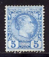 Monaco 1885 Yvert 3 (*) TB Neuf Sans Gomme - Unused Stamps