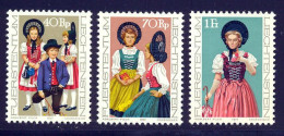 Liechtenstein 1977 Yvert 625 / 627 ** TB - Ongebruikt