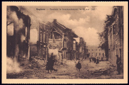 +++ CPA - ENGHIEN - EDINGEN - Pendant Le Bombardement 16 Mai 1940 - Ruines Guerre  // - Edingen