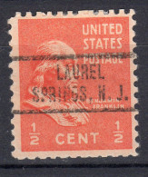 NJ-320; USA Precancel/Vorausentwertung/Preo; LAUREL SPRINGS (NJ), Type 736 - Vorausentwertungen