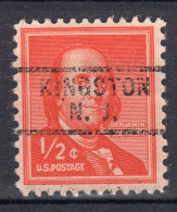 NJ-306; USA Precancel/Vorausentwertung/Preo; KINGSTON (NJ), Type 729 - Vorausentwertungen