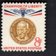 219953303 1961 SCOTT 1175 (XX) POSTFRIS MINT NEVER HINGED - Champion Of Liberty GHANDI - Nuovi