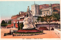 RECTO/VERSO - CPA - MONACO - PALAIS DU PRINCE - Palais Princier