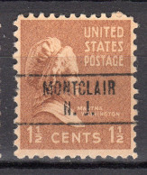 NJ-397; USA Precancel/Vorausentwertung/Preo; MONTCLAIR (NJ), Type 748 - Vorausentwertungen