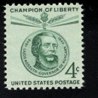 219953749 1958 SCOTT 1117 POSTFRIS MINT  NEVER HINGED EINWANDFREI (XX) CHAMPION OF LIBERTY LAJOS KOSSUTH - Unused Stamps