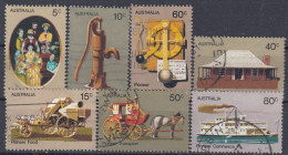 AUSTRALIA 504-510,used,falc Hinged - Oblitérés