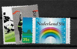 1973 MNH Netherlands, NVPH 1032-5 Postfris - Nuevos