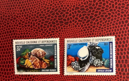 NOUVELLE CALEDONIE 1974 2v Neuf MNH ** YT 150 152 Mi Conchas Shells Muscheln Conchoglie CALEDONIA - Schelpen