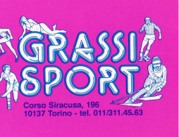 Calendarietto - Grassi Sport - Torino - Anno 1995 - Petit Format : 1991-00