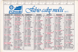 Calendarietto - Il Girasole - Fabio Calze Moda - Lacchiarella - Milano - Anno 1995 - Petit Format : 1991-00