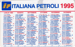 Calendarietto - IP - Italina Petroli - Anno 1995 - Petit Format : 1991-00