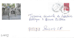 D1693 Entier Postal / Postal Stationnery / PSE - PAP Luquet - Montmartre (75) 809-lot B9J/0202930 - PAP: Aufdrucke/Luquet