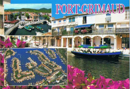 CPM..83..PORT GRIMAUD..MULTIVUES - Port Grimaud