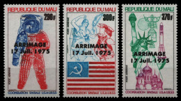 Mali 1975 - Mi-Nr. 510-512 ** - MNH - Raumfahrt / Space - Mali (1959-...)