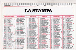 Calendarietto - La Stampa - Anno 1995 - Petit Format : 1991-00