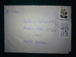ARGENTINE; Enveloppe Avec Une Variété De Timbres-poste Distribués à Buenos Aires. Années 1984 - Gebruikt
