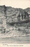 Cuguret , Jausiers * Un Coin Du Village Et Pont Sur L'ubaye * Chasseurs Alpins - Other & Unclassified