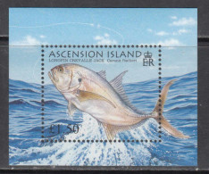 2006 Ascension Tuna Fish Souvenir Sheet MNH - Ascension