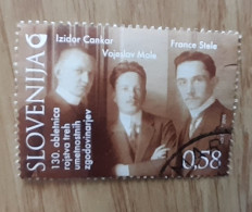 SLOVENIA 2016  Cankar Mole Stele Used Stamp - Slovenia