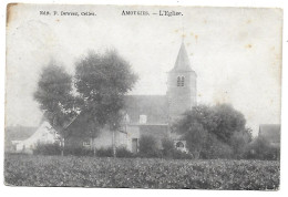 CPA Amougies, L'Eglise - Mont-de-l'Enclus