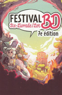 Carte Postale DEREGNAUCOURT Céline Festival BD Ste-Livrade Sur Lot 2021 (Eli & Gaston - Postcards