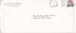 USA - 1971 - Letter - Sent From Illinois To Kansas - Caja 30 - Storia Postale