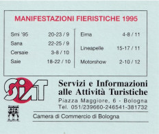 Calendarietto - Siat - Bologna - Anno 1995 - Petit Format : 1991-00