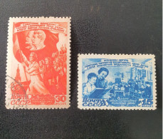 Soviet Union (SSSR) - 1947- International Women's Day / 1x MNH And 1x MH - Unused Stamps