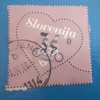 SLOVENIA 2020 Love Bike Used Stamp - Slovenia