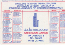 Calendarietto - Studio Marcedone - Catania - Anno 1995 - Petit Format : 1991-00