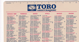 Calendarietto - TORO - Assicurazioni - Anno 1995 - Small : 1991-00