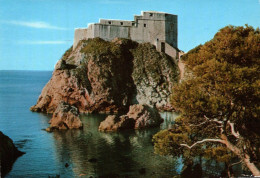 RECTO/VERSO - CPSM - DUBROVNIK - TVRDAVA LOVRIJENAC - FORT LOVRIJENAC - Jugoslavia