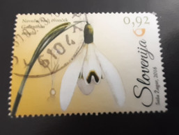 SLOVENIA 2016 Flowers Used Stamp - Slovenia