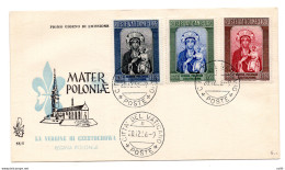 Vaticano FDC Venetia 1956 Czestochowa Non Viaggiata - FDC