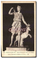 CPA Musee Du Louvre Diane Chasseresse Dite A La Biche Statue Romaine En Marbre De Paros - Sculptures