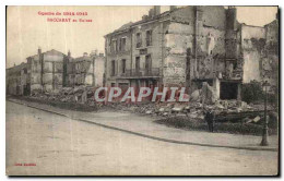 CPA Baccarat En Ruines Militaria Boucherie Charcuterie - Baccarat