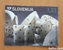 SLOVENIA 2019 Modern Design Used Stamp - Slovénie