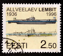 Estonia , Esland  U-Boot 1996 Ship - Submarine "Lembit"  Mi. Nr. 273 Used  (0) - Estonie