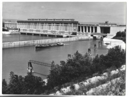 PENICHE - DONZERE MONDRAGON Bateaux Aval De L'Ecluse En 1959 - Embarcaciones