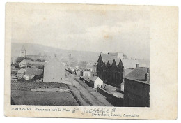 CPA Amougies, Panorama Vers La Place - Mont-de-l'Enclus