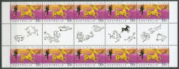 Weihnachts-Insel 2003 Jahr Des Schafes 501 ZS-Streifen Postfrisch (C27501) - Christmas Island