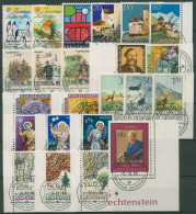 Liechtenstein Jahrgang 1986 Komplett Gestempelt (SG6518) - Used Stamps