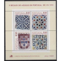 Portugal 1981 500 Jahre Azulejos Block 33 Postfrisch (C91032) - Blocks & Sheetlets