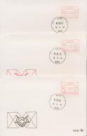 Belgien Automatenmarken 1981 Ersttagsbrief ATM 1.1 X S1 P 3003 FDC (X17125) - Sonstige & Ohne Zuordnung